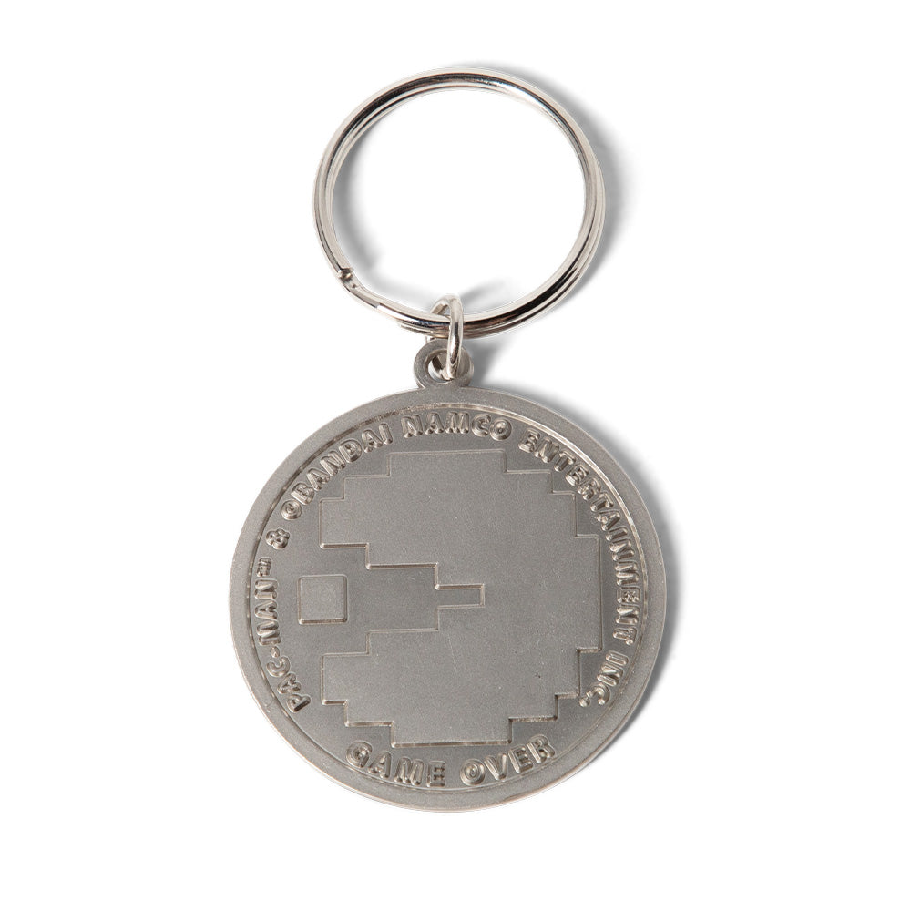 Pac-Man Game Token Keychain